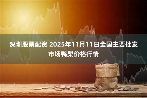 深圳股票配资 2025年11月11日全国主要批发市场鸭梨价格行情